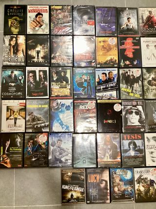 Lote 6 DVD películas variadas 