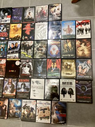 Lote 6 DVD películas variadas 