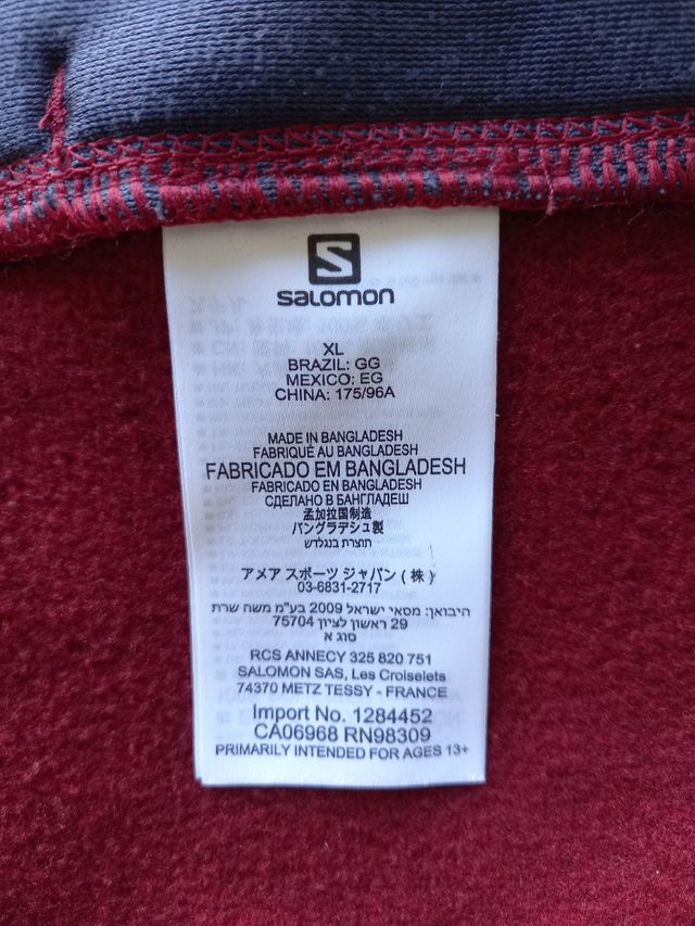 Forro polar mujer Salomon Radiant FZ