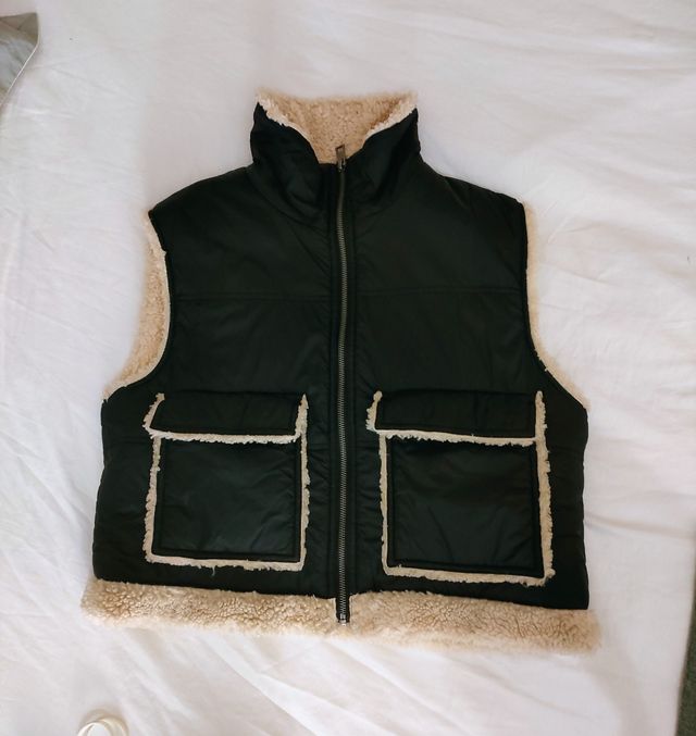 Chaleco niña Zara negro