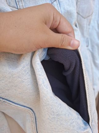 Chaqueta vaquera Pull and Bear borreguito S