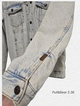 Chaqueta vaquera Pull and Bear borreguito S