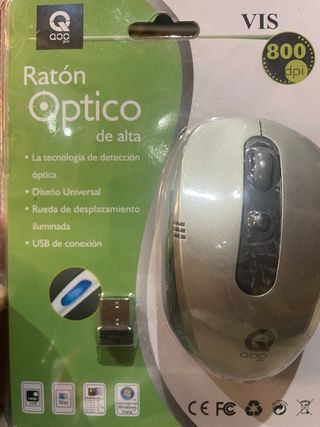 Ratón Óptico Qoo 800 dpi Nuevo