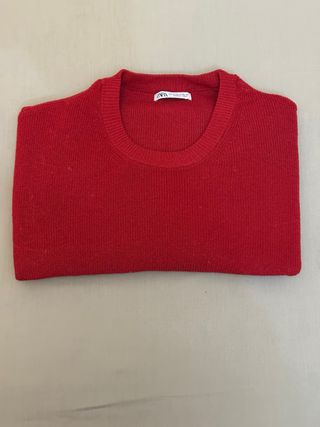 Camiseta Zara Roja Chico