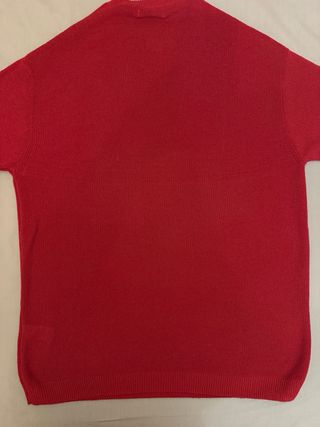 Camiseta Zara Roja Chico