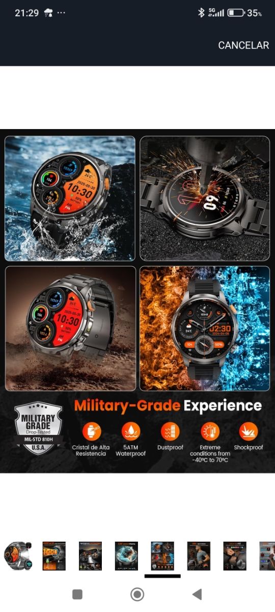 Reloj Smartwatch amoled Nuevo a Estrenar