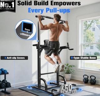 Sportsroyals Power Tower Dip Station