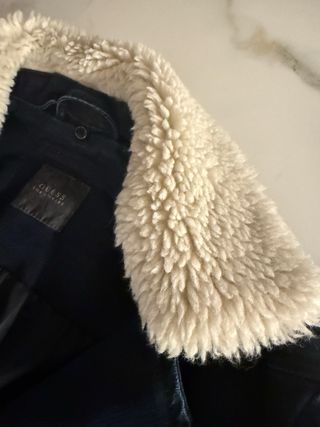 Giubbotto jeans lungo sagomato