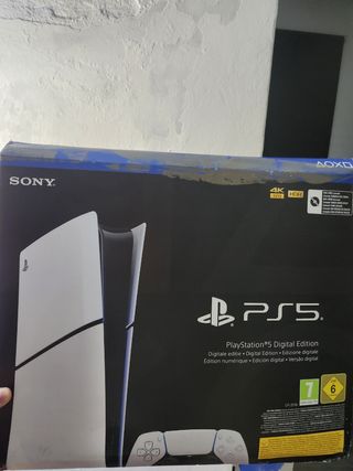 Caja PS5 Edición Digital 1TB