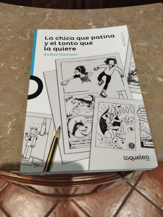 La chica que patina y el tonto que la quiere