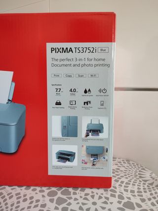 Impresora Canon PIXMA TS3752i Wi-Fi Azul