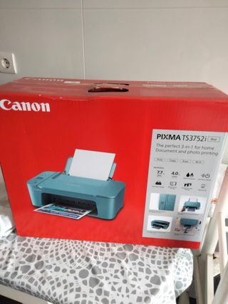 Impresora Canon PIXMA TS3752i Wi-Fi Azul