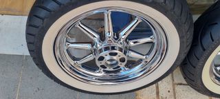 Llantas Harley Davidson Cromadas