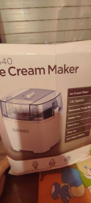 Máquina de helados Duronic