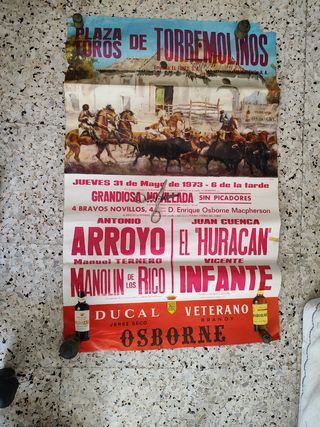 Cartel de Toros Torremolinos 1973