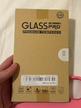 Cover silicone Apple iPhone 15 Pro + 2 vetri
