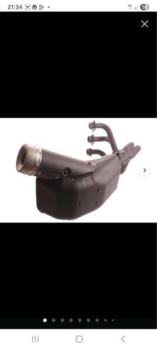 Tubo de escape Yamaha XSR 900