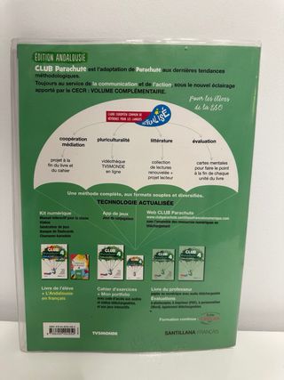 Club Parachute 4 – Francés A2+ (Edición Andaluza)