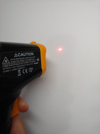 Pistola Térmica Láser de -50°C a 600°C