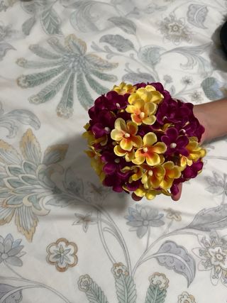 Traje de flamenca floral