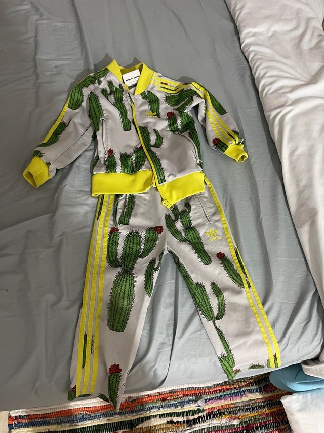 Chándal Mini Rodini x Adidas Cactus