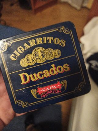 Caja Metálica Ducados Capa Sumatra
