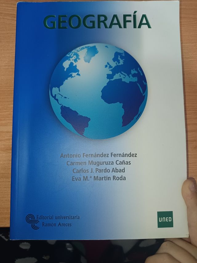 Libro de geografía