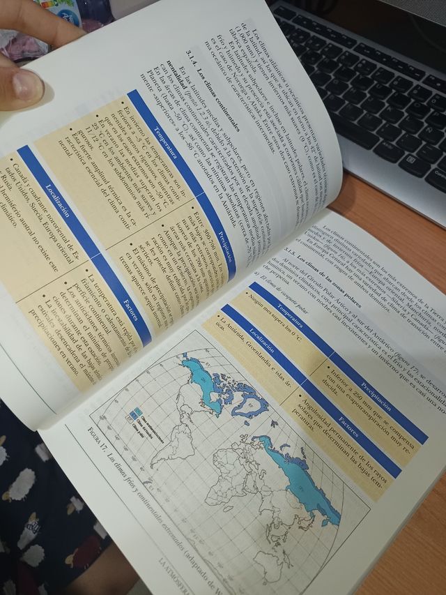 Libro de geografía