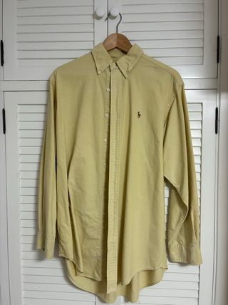 Camisa Polo Ralph Lauren amarilla