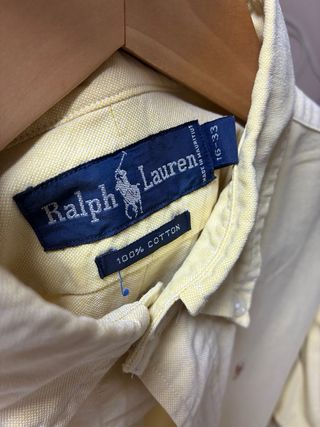 Camisa Polo Ralph Lauren amarilla