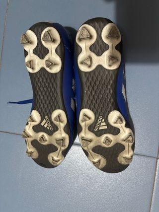 Botas de fútbol azules 36,5
