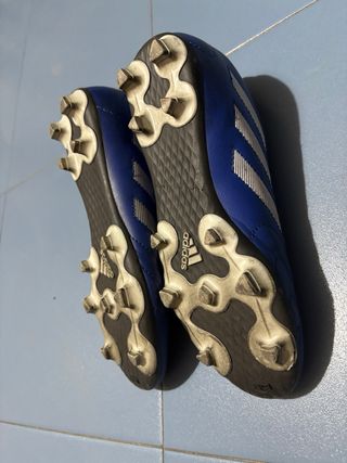 Botas de fútbol azules 36,5