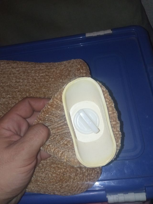 Bolsa de agua caliente con funda