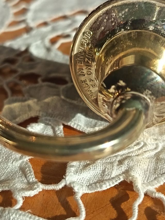 Candelabro portacandele 3 bracci in silver plated