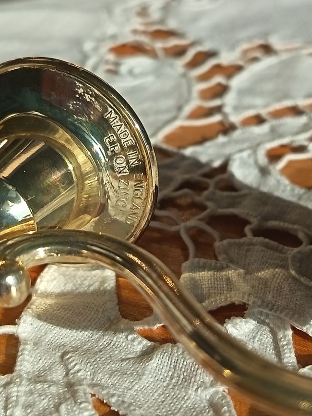 Candelabro portacandele 3 bracci in silver plated