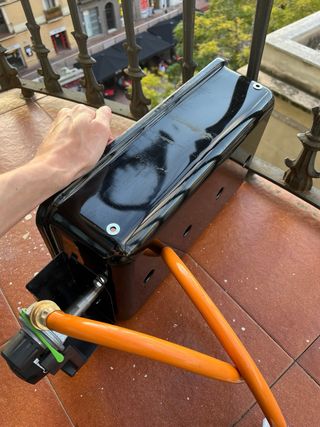 Barbacoa Weber portátil a gas
