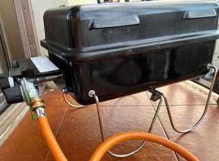 Barbacoa Weber portátil a gas