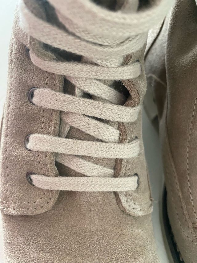 Botas Bimba y Lola ante beige