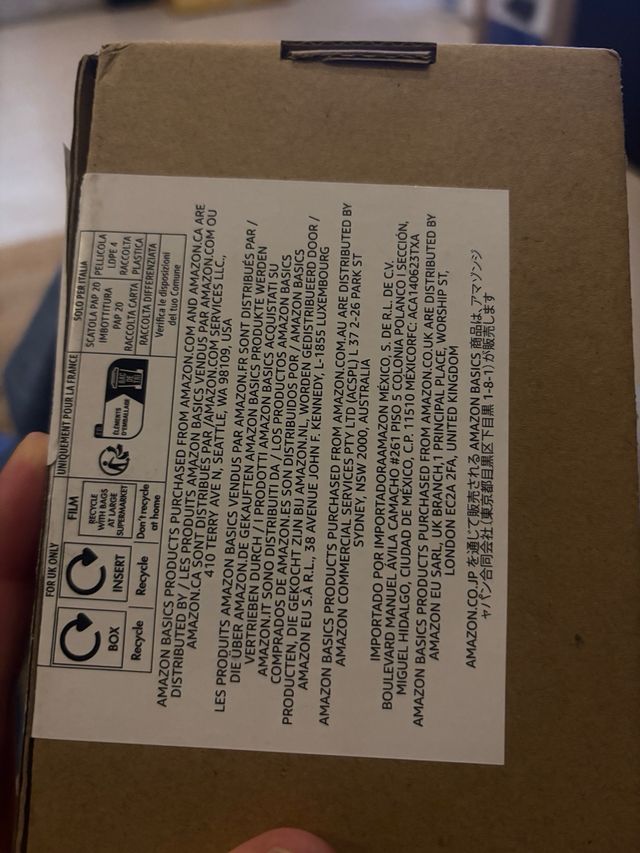 4 Pilas AAA Recargables Ni-MH 1800mAh 1.2V