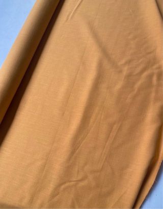 Tessuto Cotone Lino Giallo