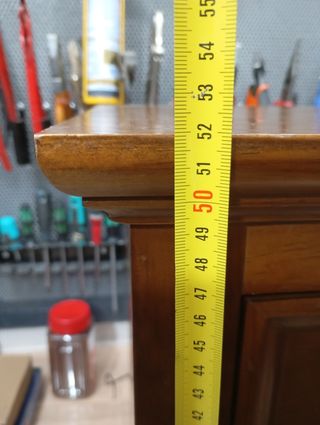 Mesilla rústica 2 cajones madera