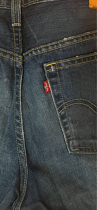 Pantalón Levis 501 Azul Oscuro
