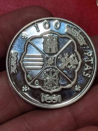 Moneda Plata Franco Colección