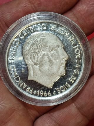 Moneda Plata Franco Colección