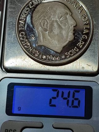 Moneda Plata Franco Colección