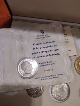 Moneda Plata Franco Colección