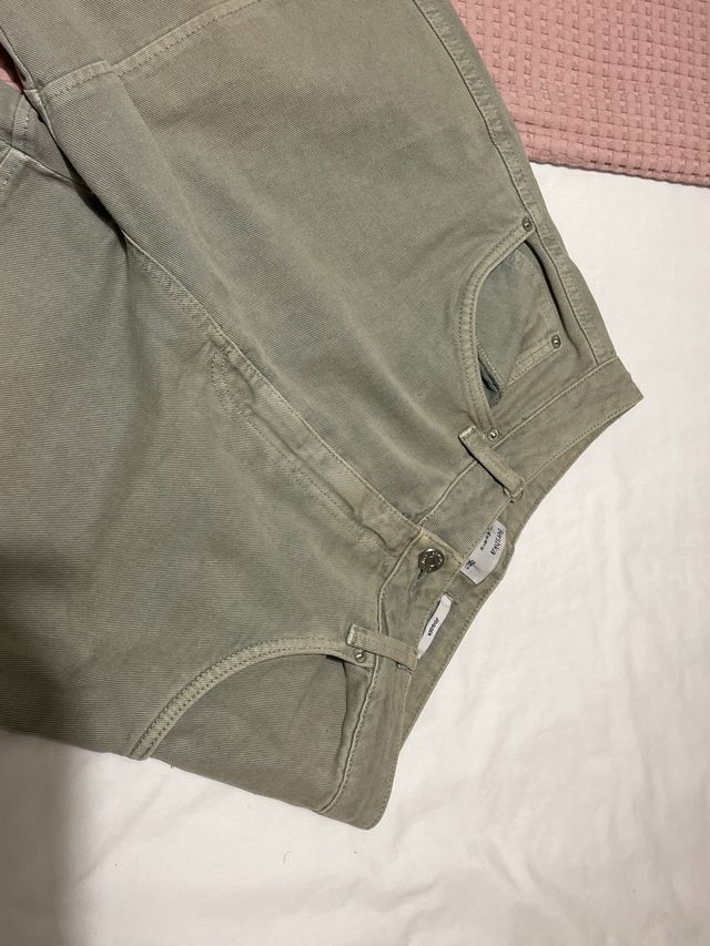 Pantalones cargo verdes