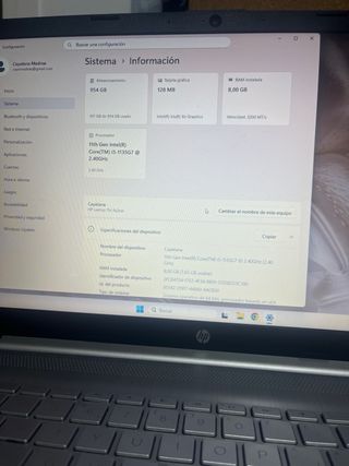 HP Laptop 15s-fq2xxx Plata