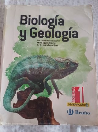 Generación B Biología y Geología 1 Bachillerato