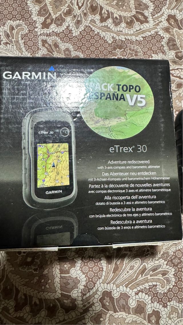 Garmin Etrex 30 GPS Montaña/Bici